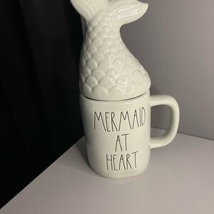 Rae Dunn Mermaid Tail Mug with Lid